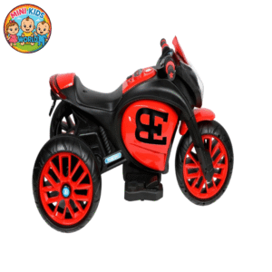 Boss Bike Knock Down Red for Kids | Rider Exclusive Ride-On Toy | MinikidsWorld